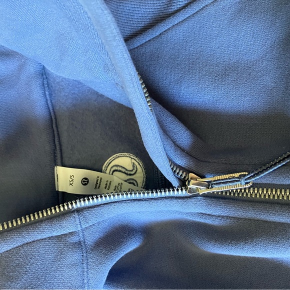 NWT Lululemon Scuba Oversized Funnel Neck, Sz Xs/S, Waterdrdop - Picture 7 of 7